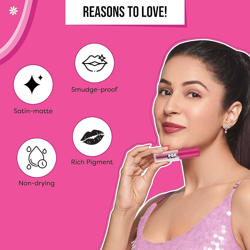 SUGAR POP 19 MATTE LIPSTICK CRANBERY SUGAR POP 19 MATTE LIPSTICK CRANBERY